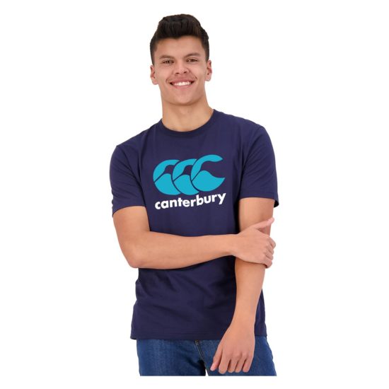 Canterbury Mens CCC Anchor T-Shirt [Col:Navy Siz:L]