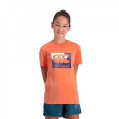 K Fund Axis SS Tee [Col:Coral Siz:8YR]