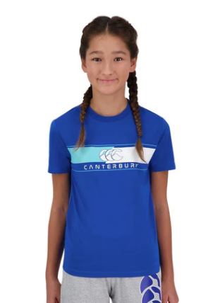 Kids Switch Short Sleeve T-Shirt [Col:Surf the Web Blue Siz:8]