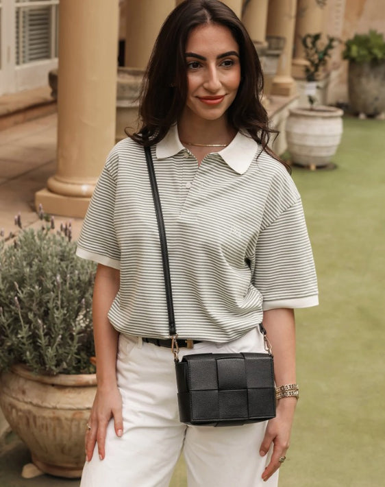 Louenhide Josephine Crossbody Bag [Col:Black]