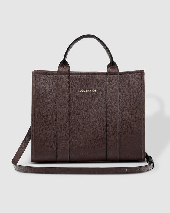 Louenhide Manhattan Tote Bag - Chocolate