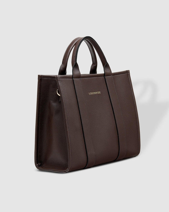 Louenhide Manhattan Tote Bag - Chocolate