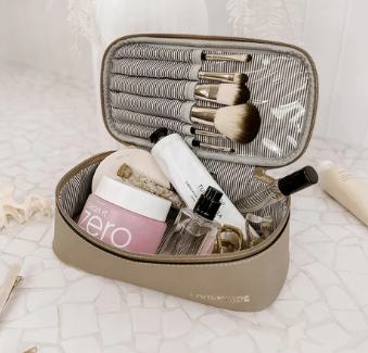 Louenhide Fifi Cosmetic Case [Col:Coffee]