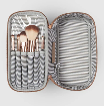 Louenhide Fifi Cosmetic Case [Col:Coffee]