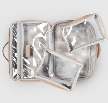 Louenhide Georgie Cosmetic Case [Col:Coffee]