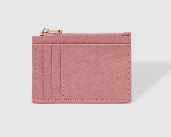 Louenhide Cara Cardholder [Col:Bubblegum Pink]