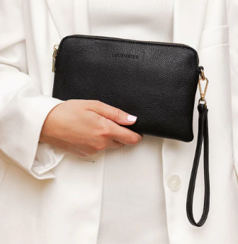 Louenhide Poppy Clutch [Col:Black]