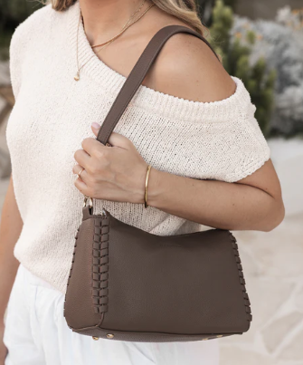 Louenhide Dana Crossbody Shoulder Bag [Col:Mocha]