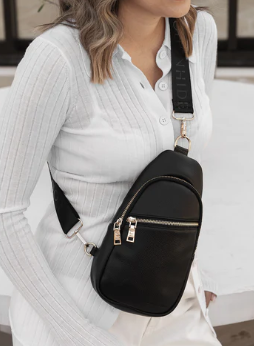 Louenhide Bella Sling Bag [Col:Black]