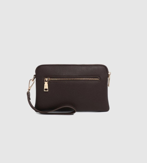 Louenhide Poppy Clutch - Chocolate