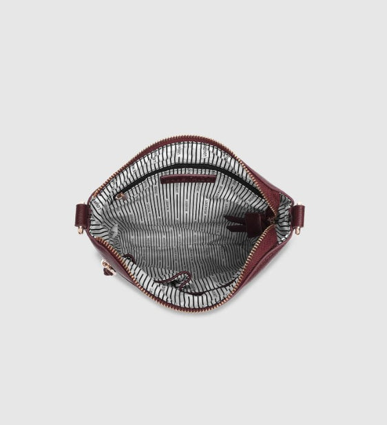 Louenhide Cressida Crossbody Bag - Burgundy
