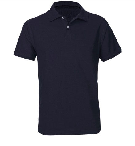 Biz Collection Mens Neon Polo [Col:Navy Siz:S]