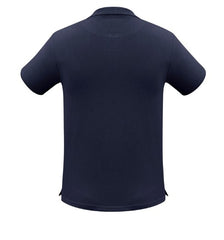 Biz Collection Mens Neon Polo [Col:Navy Siz:S]