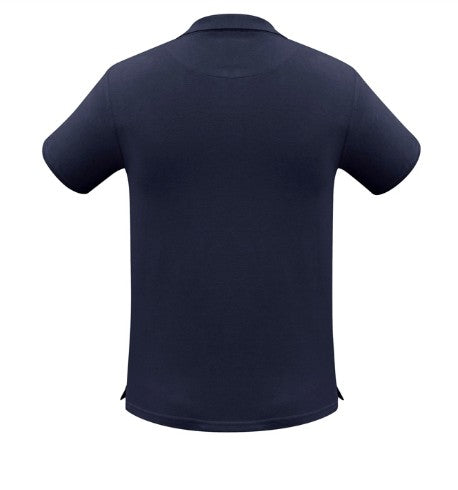 Biz Collection Mens Neon Polo [Col:Navy Siz:S]