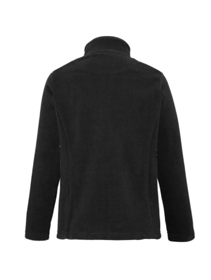 Biz Collection Ladies Polar Fleece Jacket [Col:Black Siz:16]