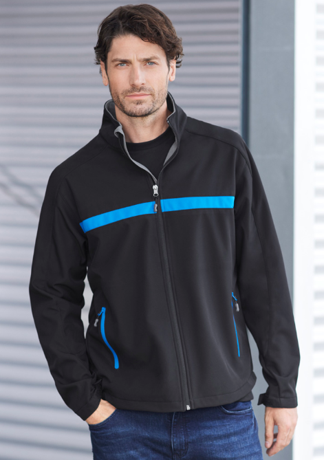 Biz Collection Unisex Charger Jacket [Col:Black/Green/Grey Siz:S]
