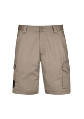 Syzmik Mens Summer Cargo Short - Khaki [Siz:77]