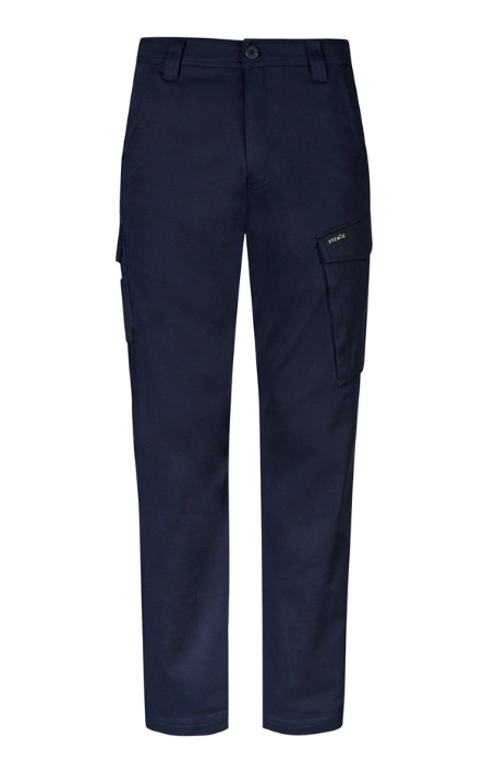 Syzmik Mens Essential Basic Stretch Cargo Pants [Col:Navy Siz:92]