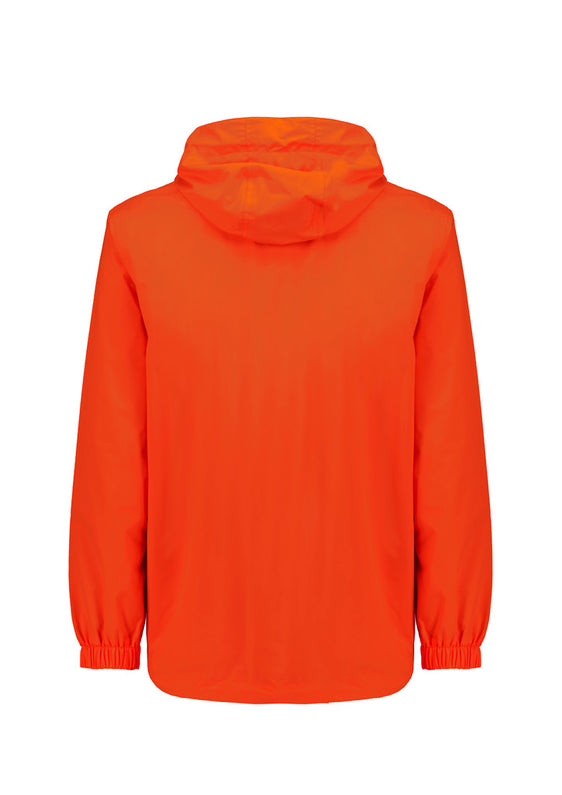 Syzmik Unisex Super Light Packable Rain Jacket [Col:Orange Siz:3XL]