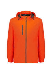 Syzmik Unisex Super Light Packable Rain Jacket [Col:Orange Siz:3XL]