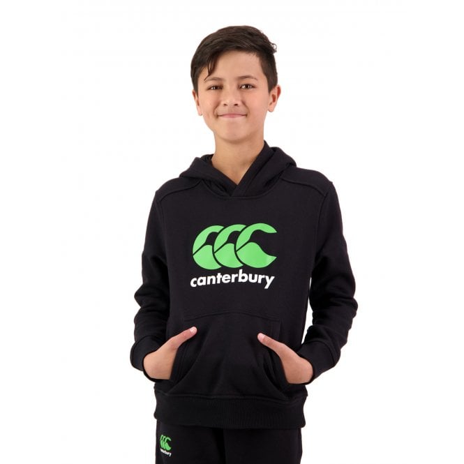 Canterbury Kids CCC Anchor Hoody [Col:Red Logo Siz:8YR]