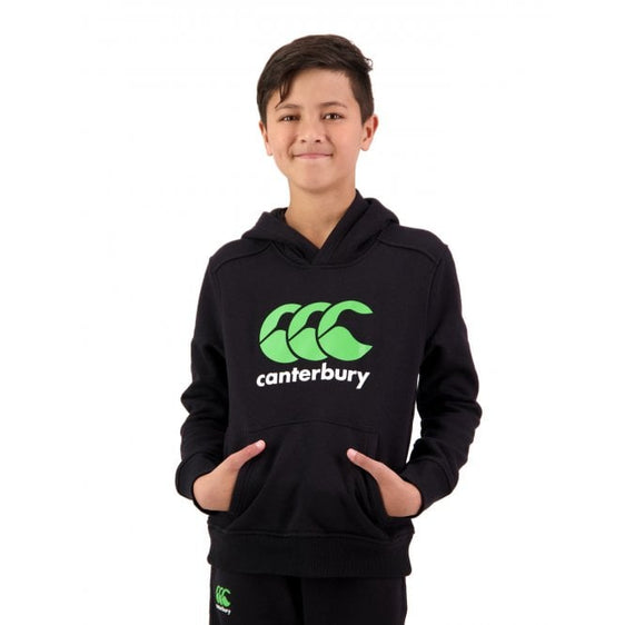 Canterbury Kids CCC Anchor Hoody [Col:Red Logo Siz:8YR]