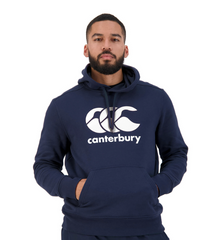 Canterbury Mens CCC Anchor Hoody [Col:Navy/Orange Logo Siz:XS]