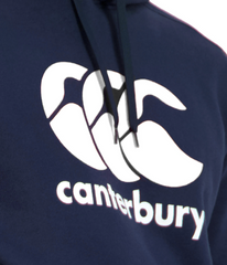 Canterbury Mens CCC Anchor Hoody [Col:Navy/Orange Logo Siz:XS]