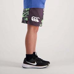 Canterbury Kids Militia Harlequin Short [Col:Paradise Green Siz:8YR]