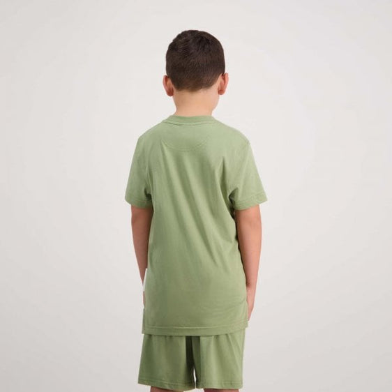 Canterbury Kids CNZ Reflect T-Shirt - Oil Green [Siz:10YR]