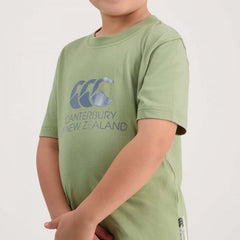 Canterbury Kids CNZ Reflect T-Shirt - Oil Green [Siz:12YR]