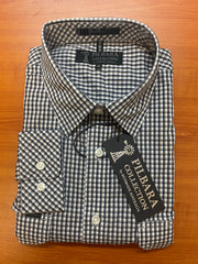 Pilbara Mens Y/D Check Dual Pocket Long Sleeve Shirt