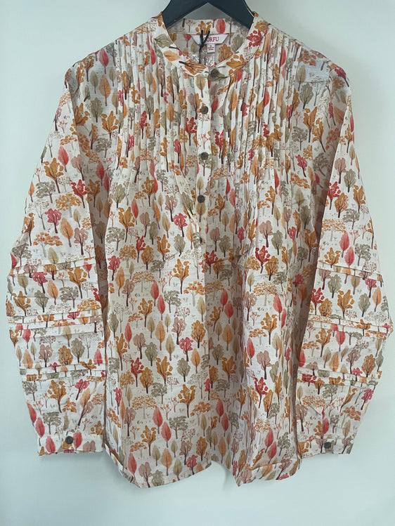 Corfu Womens Printed Cotton Shirt W2406515 - Fall