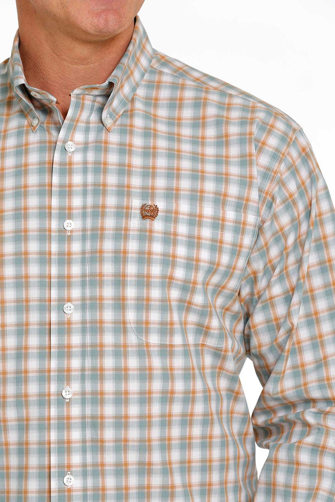 Cinch Men's Plaid Button Down Western Shirt