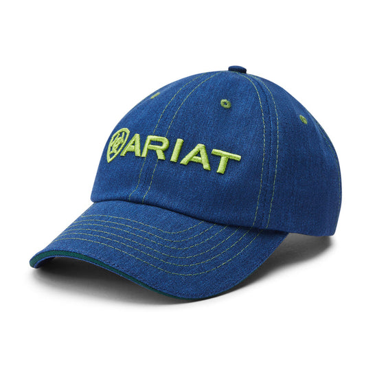 Ariat Team II Cap Heather Blue/ Peridot