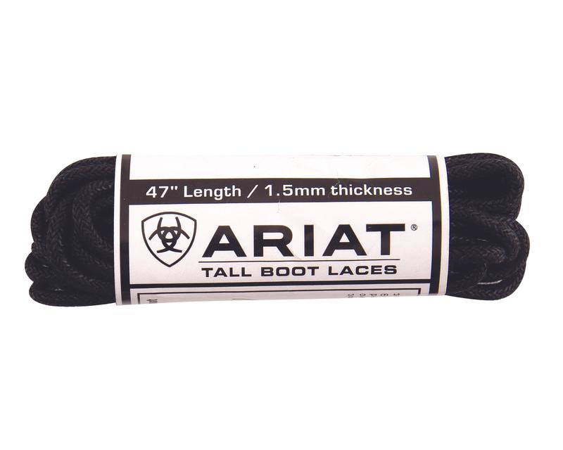 Ariat Uni Tall Boot Laces Black