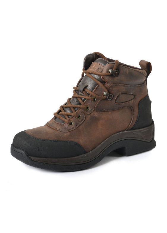 Thomas Cook Womens Arkaba Mid Lace Up Boot - Dark Brown