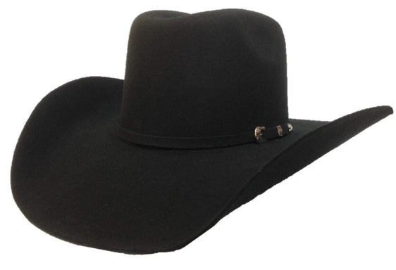 Mavericks Santa Fe Wool Felt Hat - Black