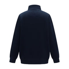 Pilbara Ladies Classic Zipper Closed Front Pullover - French Navy