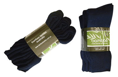 Bamboo Extra Thick Socks 3-Pack