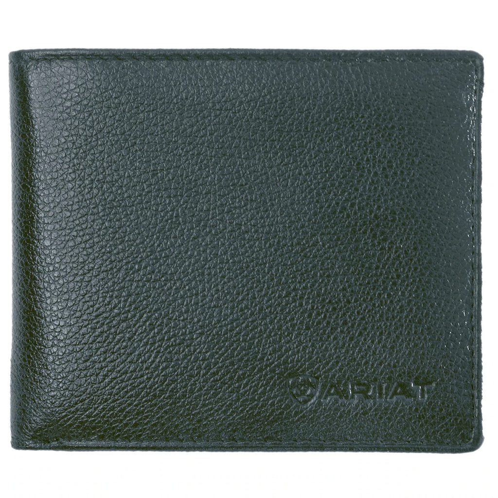 ARIAT BI-FOLD WALLET BLACK - WLT2106A