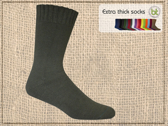 Bamboo Extra Thick Socks (with Grips)