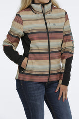 Cinch Ladies Blanket Stripe Bonded Jacket