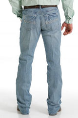Cinch Mens Slim Fit Ian Jeans - Medium Stonewash